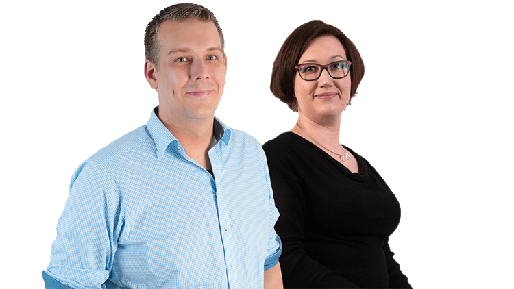 Portrait von Sven und Ismene Winkler