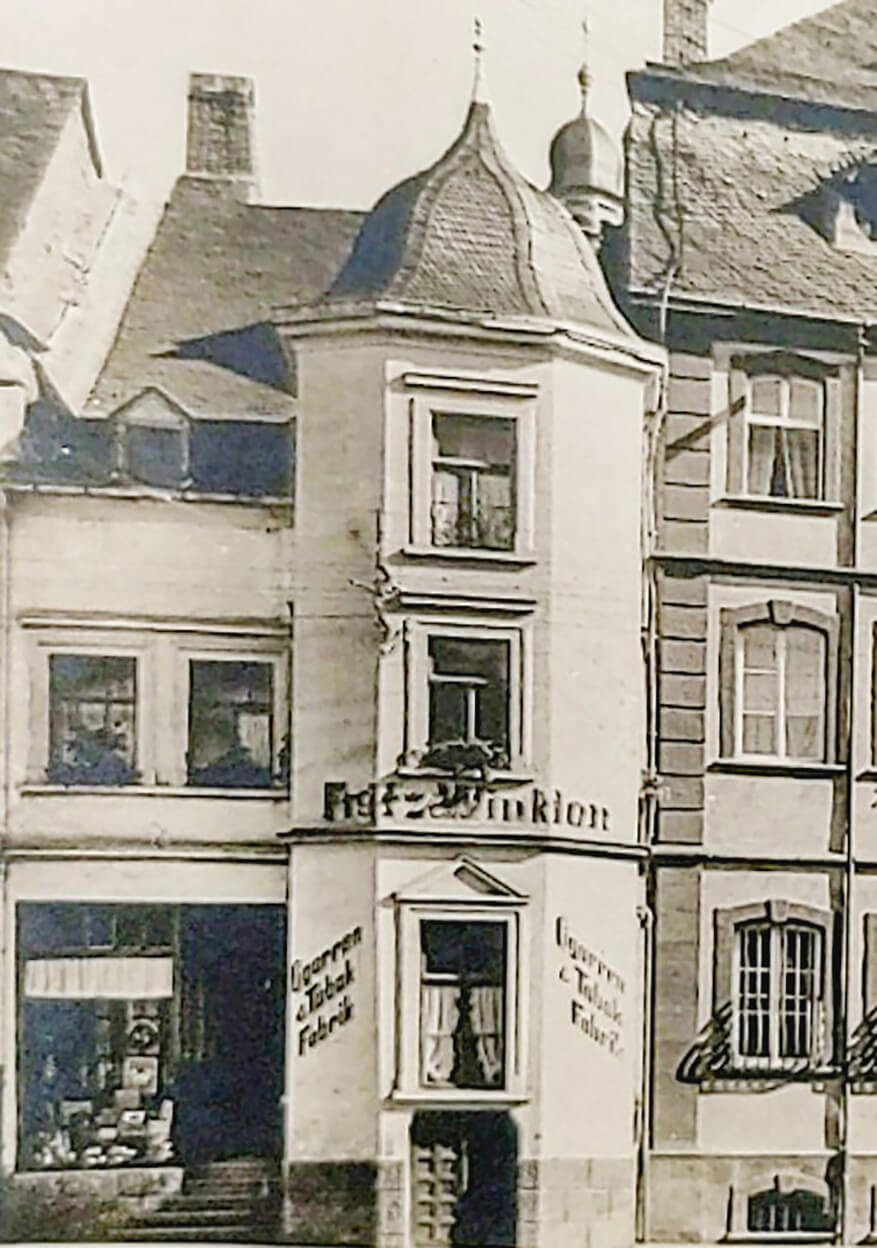Stammhaus der Familie Winkler am Marktplatz in Wittlich
